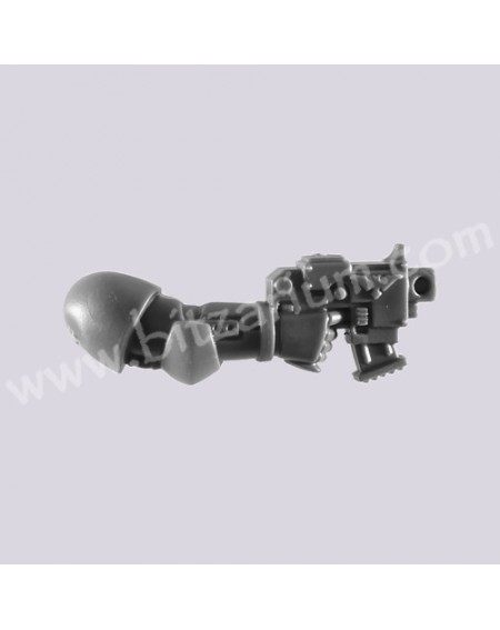 Pistolet Bolter 4 - Escouade d'Assaut Space Marine