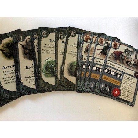 Cartes de bande - Nuée de Spiteclaw