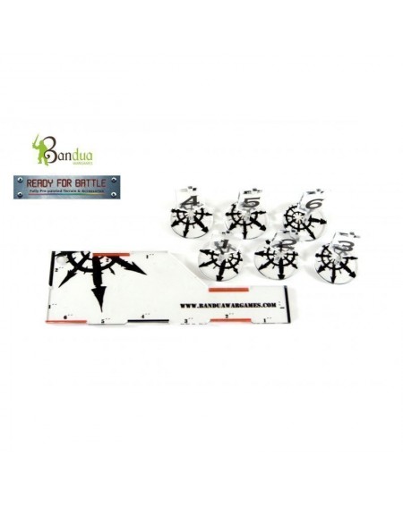 Combat Ruler and Tokens (6) - Traitors