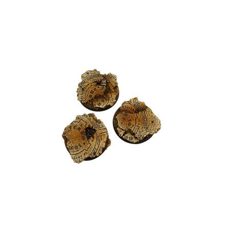 Temple Bases- Round 50mm x 2