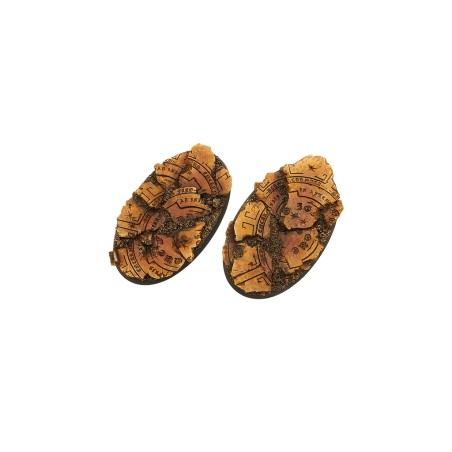 Temple Bases- Ovale 90mm x 2