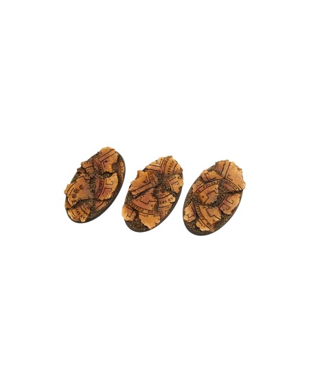 Temple Bases- Ovale 75mm x 2