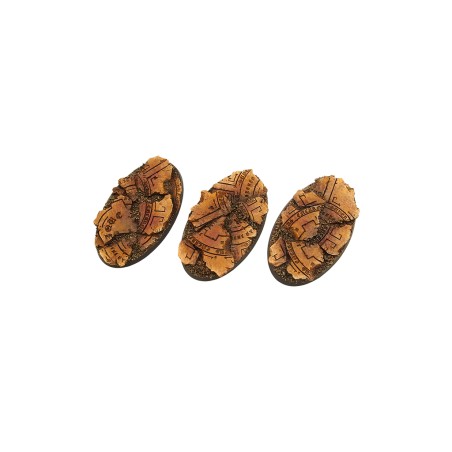 Temple Bases- Ovale 75mm x 2