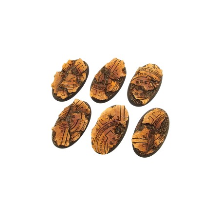 Temple Bases- Ovale 60mm x 4