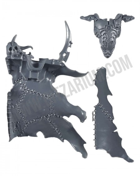 Skin cloak and torso - Drukhari Archon