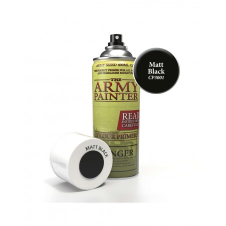 Matt Black Base Primer - Army Painter
