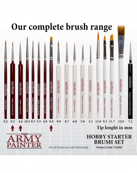 Hobby Starter Brush Set - Army Painter