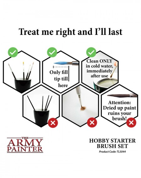 Hobby Starter Brush Set - Army Painter