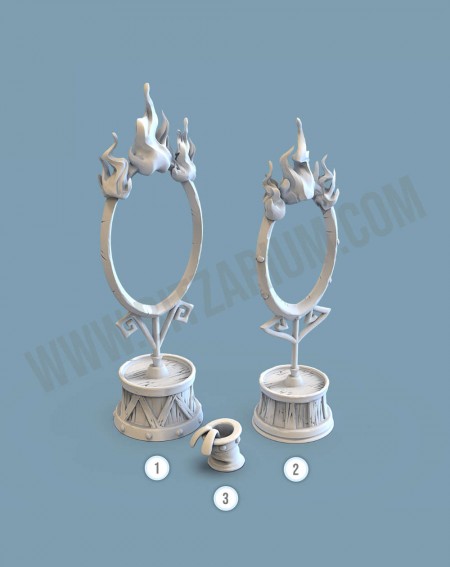 Circus Rings And Magician’s Hat