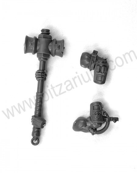 Bitzarium - Bits Marteau à deux mains  Armes et améliorations Goliath - Bitz Necromunda