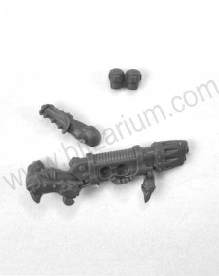 Bitzarium - Bits fusils à plasma  Armes et améliorations Escher - Bitz Necromunda