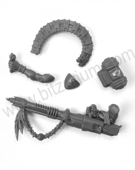Bitzarium - Bits mitrailleuses  Armes et améliorations Escher - Bitz Necromunda