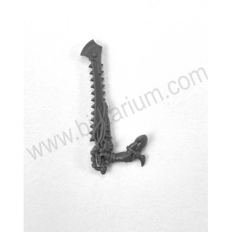 Chainsword  - Escher Weapons & Upgrades