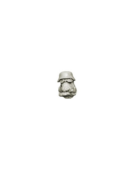 Bitzarium - Orcs Blitzkrieg Heads in Goggles 1 Orcs Bits - Warhammer 40000 Bitz