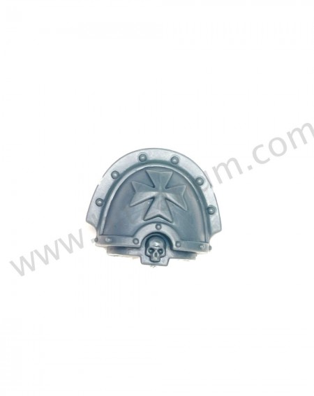Epaulette Castellan droite Freres d'epee Black Templars