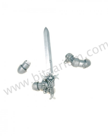 Epee 2 mains Freres d'epee Black Templars