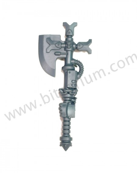 Hache energetique Freres d'epee Black Templars