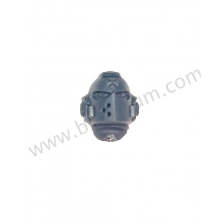 Tete casque 4 - Freres d'epee Black Templars