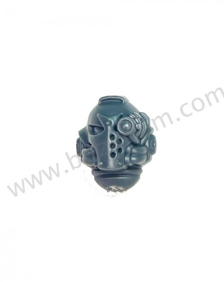 Tete casque castellan Freres d'epee Black Templars