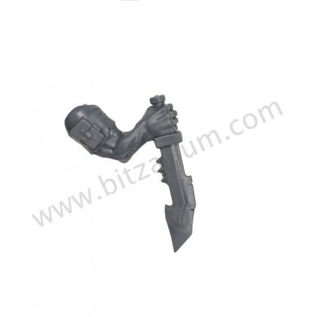 RIGHT ARM KNIFE 1 - Ork Kommandos 2020 Killteam