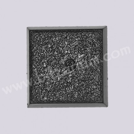 Socle carré plein 40mm