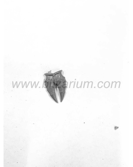 Drukhari Incubi Plaque d'armure arrière 2 Incubi