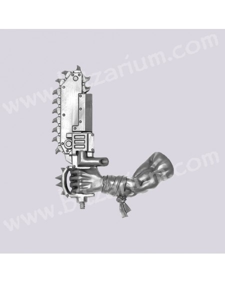 Left Arm with Chainsword