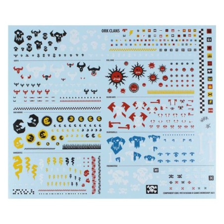 Orks Clans - Décalcomanies