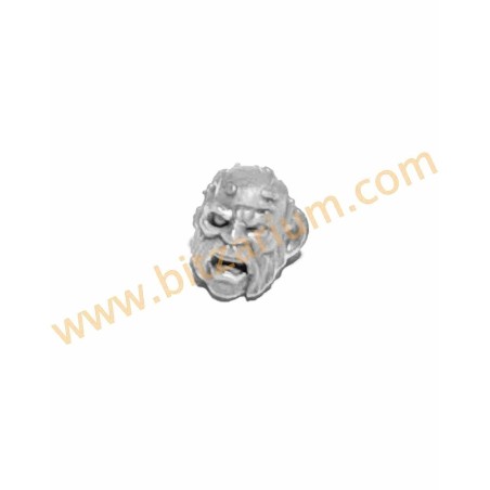 Leagues of Votann Cthonian Beserks Head E - Cthonian Beserks