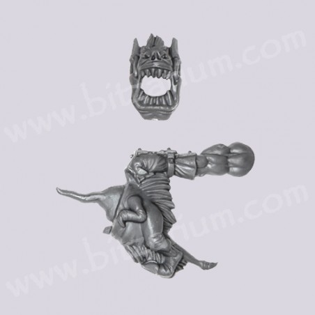 Left Arm with Squig Hound