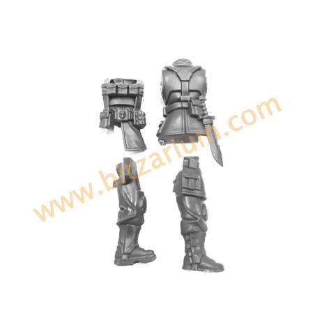 Astra Militarum Cadian Command Squad Body B - Cadian Command Squad 2023