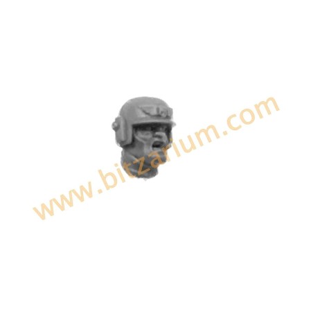 Astra Militarum Cadian Command Squad Tête L - Cadian Command Squad 2023