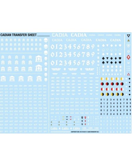 Bitzarium - Orks Transfer Sheet - 40K ™ Bitz