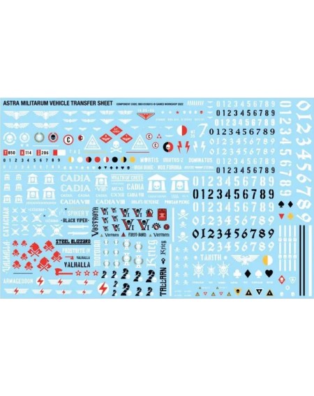 Bitzarium - Orks Transfer Sheet - 40K ™ Bitz