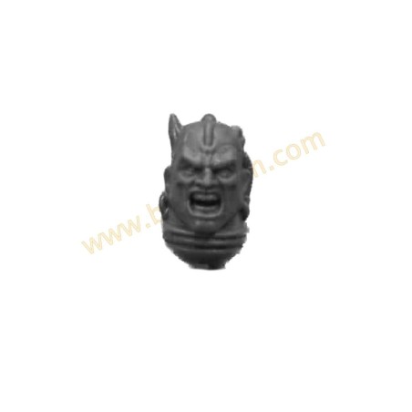 World Eaters Khorne Berzerkers Bare Head B -  Khorne Berzerkers 2023