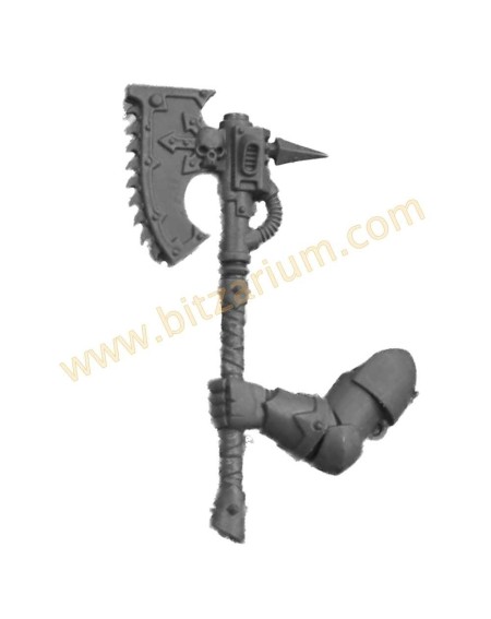 World Eaters Khorne Berzerkers Chainaxe A  Khorne Berzerkers 2023