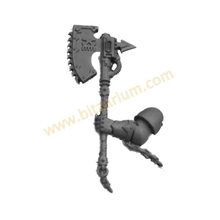 World Eaters Khorne Berzerkers Chainaxe B -  Khorne Berzerkers 2023