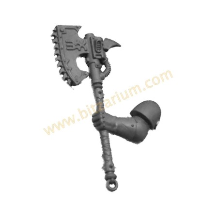 World Eaters Khorne Berzerkers Chainaxe D -  Khorne Berzerkers 2023