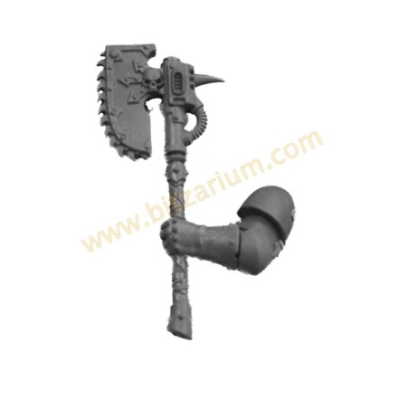 World Eaters Khorne Berzerkers Chainaxe E -  Khorne Berzerkers 2023