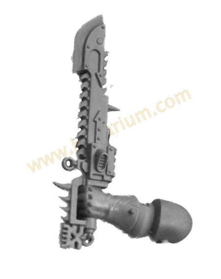 World Eaters Khorne Berzerkers Tronçonneuse E  Khorne Berzerkers 2023