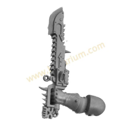World Eaters Khorne Berzerkers Chainsword E -  Khorne Berzerkers 2023