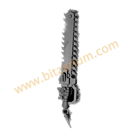 World Eaters Jakhals Chainsword H - Jakhals