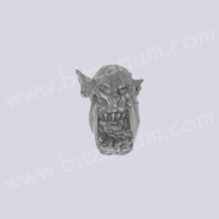 Tête F - Ork Nobz