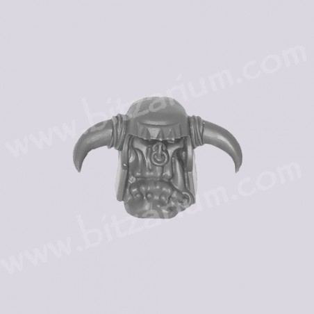 Tête G - Ork Nobz