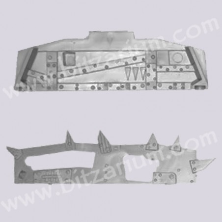 Blindage frontal