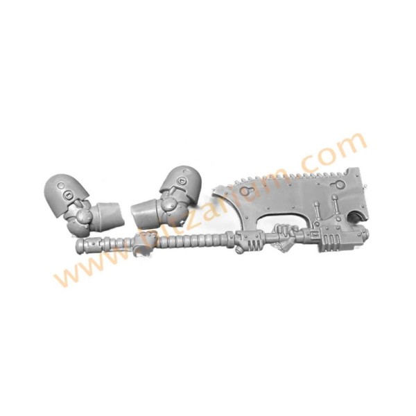 Heavy Chainaxe B - Mark II Assault Squad