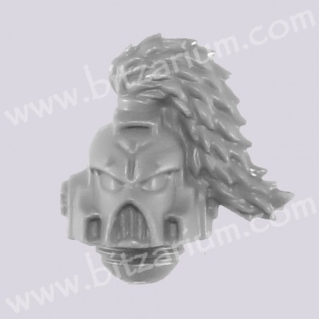 Helmeted Head 2