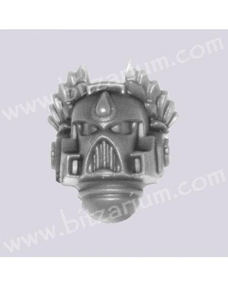 Helmeted Head 2