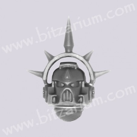 Helmeted Head 3 - Sanguinary Guard