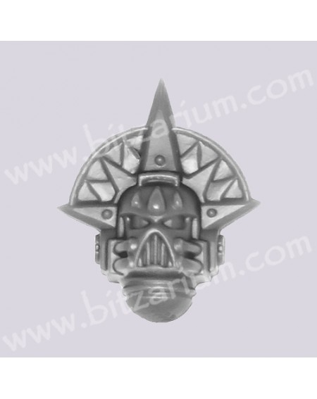 Helmeted Head 4